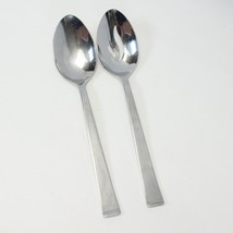 Wallace Julienne Georgetown Serving Spoons 8 3/4&quot; 18/10 Stainless Lot of 2 - $13.71