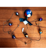 RARE Vintage CHRISTMAS Friendly Plastic Amaco 2 GARLAND AND BALL - $21.65 CAD