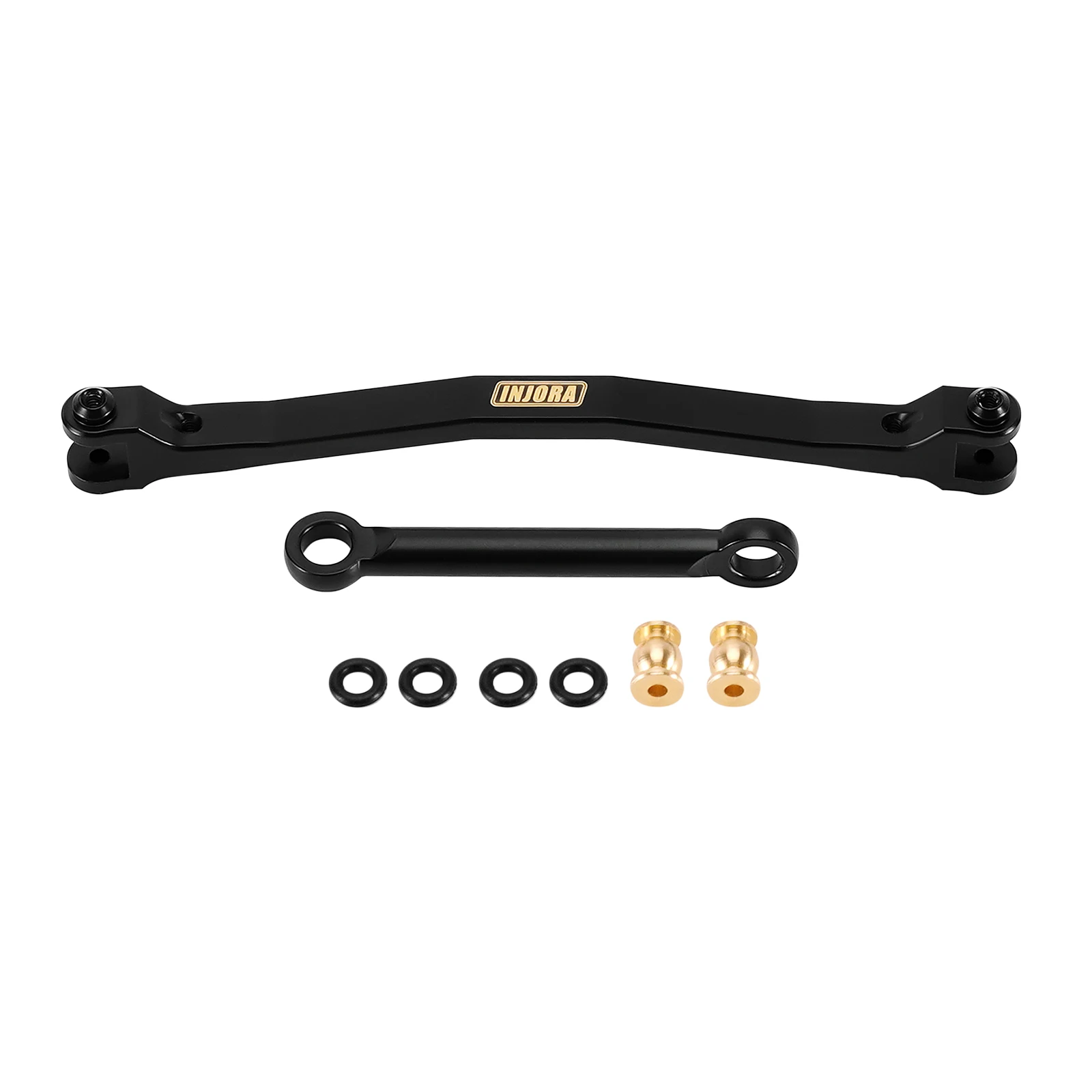 Steering Links - INJORA  1/24 FMS FCX24M (Black Coating Brass) - £11.43 GBP