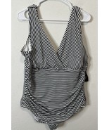 Miracle Brands Embrace Your Curves Striped One Piece Swimsuit Size 3XL - $27.71
