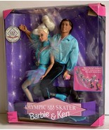 Olympic Skater Barbie &amp; Ken Dolls NFRB Gift Set Gold Metalist Tara Lipin... - £23.86 GBP