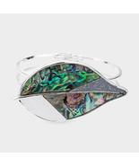 Abalone shell leaf hinge bracelet - €12,12 EUR