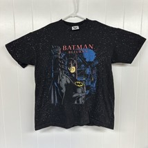 Vintage 90s 1991 Batman Returns Bleached Distressed Graphic T-Shirt - Sz. Large - £94.36 GBP