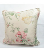 Ralph Lauren Therese Floral Pink Multi 16-inch Square Decorative Pillow - £39.26 GBP