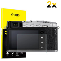 2-Pack Khaos For Fujifilm X-E3 X30 X-A2 Tempered Glass Screen Protector - £14.21 GBP