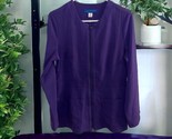 Koi Sapphire Scrub Jacket Womens Small Full Zip Long Sleeve w/ Pockets M... - $18.81