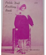 Vintage Petite Doll Knitting Book Knitted Wardrobe To Fit 11-11 ½” Teen ... - €8,67 EUR