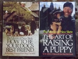 2 books The Monks of New Skete The Art of Raising a Puppy, Dog&#39;s Best Friend - £6.32 GBP