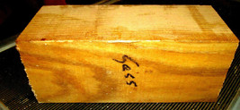 Large Thick Sassafras Blank Turning Blocks Lumber Wood Lathe 5&quot; X 5&quot; X 12&quot; - £37.15 GBP