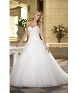 Wedding Dress Stella York Sweetheart Ball Gown 5828 Size 22 - $373.99