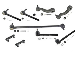 Steering Kit For GMC Savana 1500 SLT 4.3L 5.7L Center Link Rack Ends Idler Arm  - £120.24 GBP