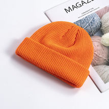 Thick Beanie warm Plain Knit Hat Baggy Cap Cuff Slouchy Skull Hats Ski O... - £9.80 GBP