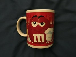 M&amp;M Red Coffee Mug *Shelf Life/Unused* v1 - £7.84 GBP