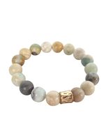 Amazonite Multicolored Beaded Healing Stretch Bracelet Womens Costume Je... - $20.97 CAD