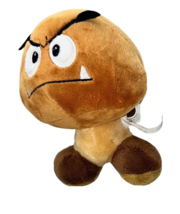 Nintendo Super Mario Goomba Plush 6  Stuffed Toy 2018 Little Buddy - £9.18 GBP