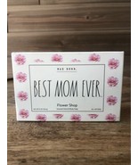 Rae Dunn Flower Shop Soap Bar &quot;BEST MOM EVER&quot; Scented Hand &amp; Body Soap -8oz - £9.63 GBP