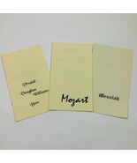 First Presbyterian Church Richardson TX Music Concert Programs 1999 2000... - $454.41 MXN