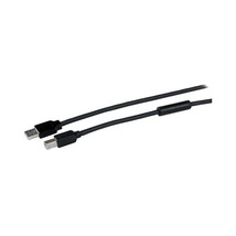 STARTECH.COM USB2HAB50AC 50FT USB 2.0 A TO B CABLE 15M ACTIVE USB A TO B... - $95.10