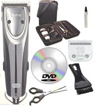 New Oster A5 Outlaw 2-Speed Turbo Dog Animal Clipper Case,DVD,Shears #10 Blade - £108.70 GBP