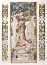 13975.Decor Poster.Room interior wall art.Luc-Olivier Merson Nouveau painting - £12.91 GBP+