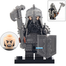 Dwarven Warrior Hobbit Armies Lord of the Rings Lego Compatible Minifigure Brick - £2.39 GBP