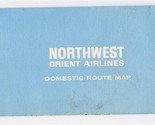 Northwest Orient Airlines Domestic &amp; System Route Maps  - $17.82