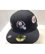 Pittsburgh Steelers  New Era 2022 Sideline 59FIFTY Historic Fitted Hat 7... - £31.16 GBP