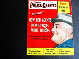 The National Police Gazette Vol. Clix No. 3, March 1954 Magazine. - £19.39 GBP