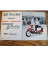 1964 Harley Davidson Topper Motor Scooter Rider Hand Book Owners Manual ... - £108.67 GBP