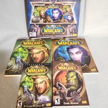 WORLD OF WARCRAFT Battle Chest Online Game Set Manuals By Blizzard Entertainment - $9.50