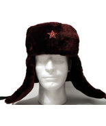 Russian Ushanka Spring Style Camouflage w/ Hammer &amp; SIckle Emblem (Size ... - $497.85 MXN