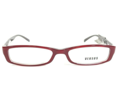 Versus by Versace Eyeglasses Frames MOD.VR8024 426 Gray Red Full Rim 50-16-135 - £43.85 GBP