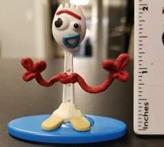 Disney-Pixar-Toy Story 4-Forky-2.0&quot; Mini Figure Figurine Mattel &quot;FORKY&quot; ... - £5.18 GBP