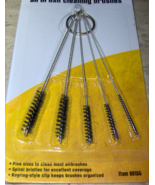 Airbrush spraY gunTatoo Nylon BRUSHES rOund Spiral bristles Clean Nozzle... - €19,20 EUR
