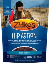 Zukes Hip Action Dog Treats Roasted Beef Recipe - £16.57 GBP