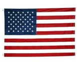 Moon Knives 4x6 USA American Flag Nylon Heavy Duty Embroidered Stars Sew... - $64.88