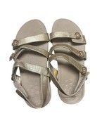 Vionic Womens Cathy  Sandals Gold Adjustable Straps Size 7 - €20,95 EUR