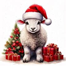 CHRISTMAS ANIMAL Clip Art 100 JPG Digital Download Bundle VOL 7 - $2.99