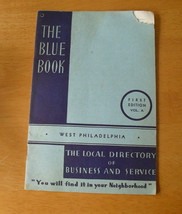 Vintage 1940 Booklet The Blue Book First Edition Vol A W. Philadelphia - $18.81