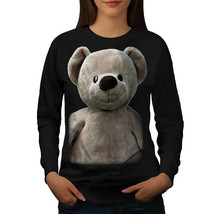 Wellcoda Cute Plush Womens Sweatshirt, Teddy Bear Casual Pullover Jumper - £23.10 GBP+