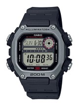 Casio Men's Digital Chronograph Watch with Alarm - Black/Silver - $85.49