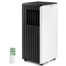 3-in-1 10000 BTU Air Conditioner with Humidifier and Smart Sleep Mode-Black - C - £296.79 GBP