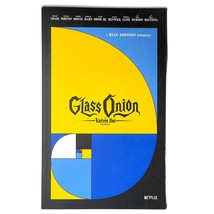 Glass Onion A Knives Out  Mystery FYC Press Booklet Daniel Craig Rian Jo... - £12.03 GBP