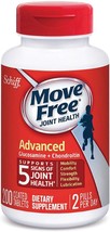 Move Free Advanced, 200 Tablets - Joint Health Supplement with Glucosamine and C - £40.66 GBP