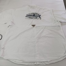 Columbia Sportswear FM7231 Men's White Cotton Vented Short Sleeve Shirt Size 2XL image 15