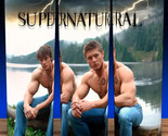 Supernatural Sam &amp; Dean Winchester in Jeans by Lake Cup Mug Tumbler 20oz - $19.75