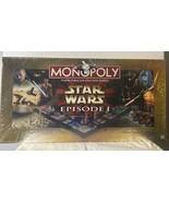 STAR WARS Episode 1 Monopoly Collector Edition 3D Game board New Sealed - $39.59