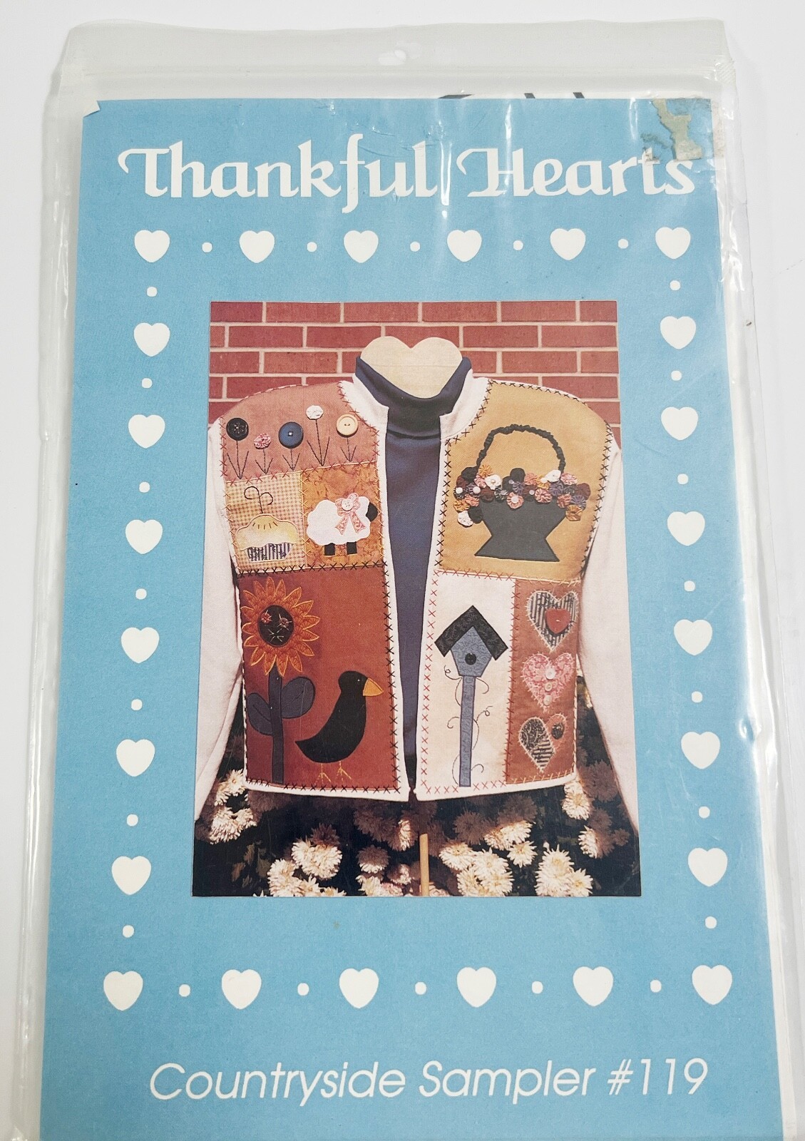 Thankful Hearts Sewing Craft Pattern 119 &quot;Countryside Sampler&quot; Jacket Vi... - $9.89