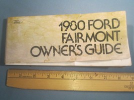 1980 Ford Fairmont Owner&#39;s Guide Manual [Z142a] - £7.52 GBP