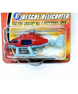 2004 Matchbox Burger King Kids Promo #3 Rescue Helicopter Red Grey Short... - £4.24 GBP